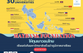 Maybank Foundation ให้ทุนเยาวชนไทยได้เรียนต่อในมหาวิทยาลัยชั้นนำภูมิภาคอาเซียน