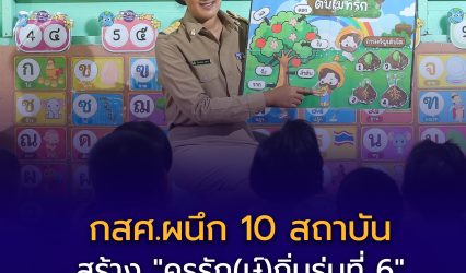 กสศ. เปิดรับสมัคร “ครูรัก(ษ์)ถิ่น รุ่นที่ 6” ปีการศึกษา 2569