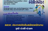 สสวท. ประกาศเปิดรับสมัครพนักงานหลายสาขา วุฒิ ป.ตรี-ป.เอก  สมัครด่วนวันนี้ถึง 28 ก.พ. 69