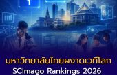 มหาวิทยาลัยไทยผงาดเวทีโลก! SCImago Rankings 2026 เผย 42 สถาบันไทยติดอันดับโลก “มหิดล” ครองแชมป์ประเทศ