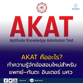 AKAT คืออะไร? ทำความรู้จักข้อสอบใหม่สำหรับแพทย์–ทันตะ อินเตอร์ มศว ฉบับสมบูรณ์