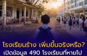 “โรงเรียนร้าง” ไม่ใช่เรื่องบังเอิญ: เมื่อแรงดึงดูดของระบบการศึกษาไทยกำลังทิ้งใครบางคนไว้ข้างหลัง