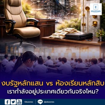 งบรัฐ “หลักแสน” vs ห้องเรียน “หลักสิบ”: เมื่อคำถามเรื่องความเหมาะสม กลายเป็นบทสนทนาสาธารณะ