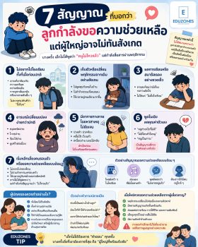 7 สัญญาณที่บอกว่า “ลูกกำลังขอความช่วยเหลือ” แต่ผู้ใหญ่อาจไม่ทันสังเกต